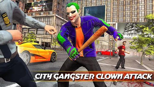 game pic for City gangster clown attack 3D